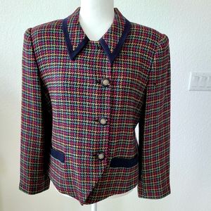 EUC Kasper Women's Multicolor Blazer, Sz 12P